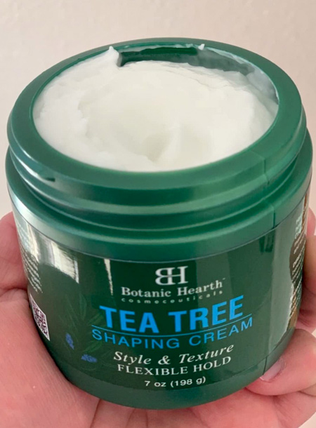 Botanic Hearth Tea Tree Shaping Cream for Hair Styling