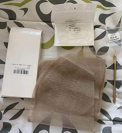 Hanaive 11 Pieces Wig Making Kit