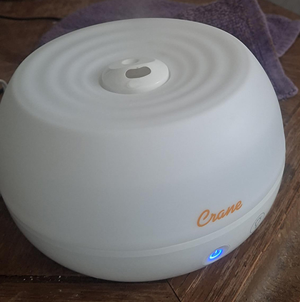 Crane Portable Ultrasonic Travel Humidifier