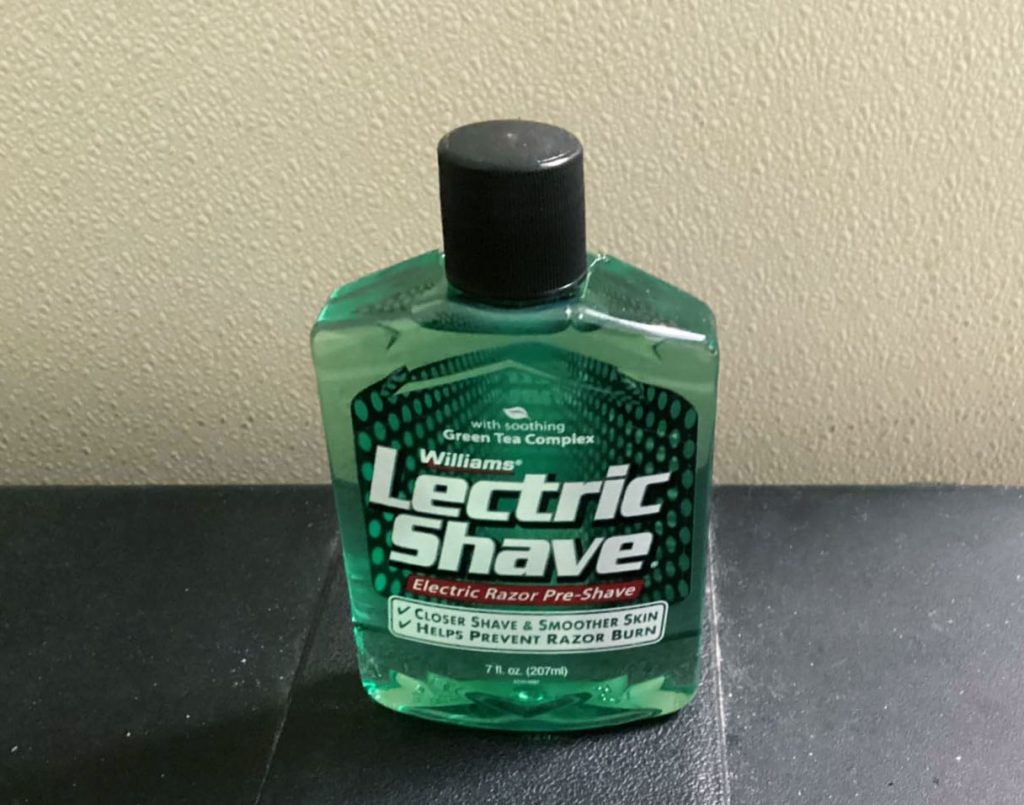 Pre Shave Lotion: Williams Lectric Shave