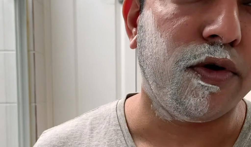 Apply Pre-Shave Lotion or Gel