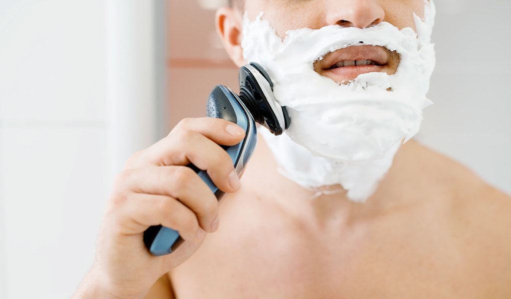 Simple and Effective Pre Electric Shave Routine