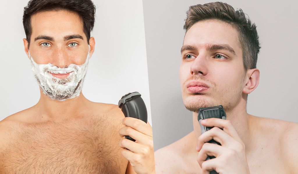 Wet vs. Dry Shaving