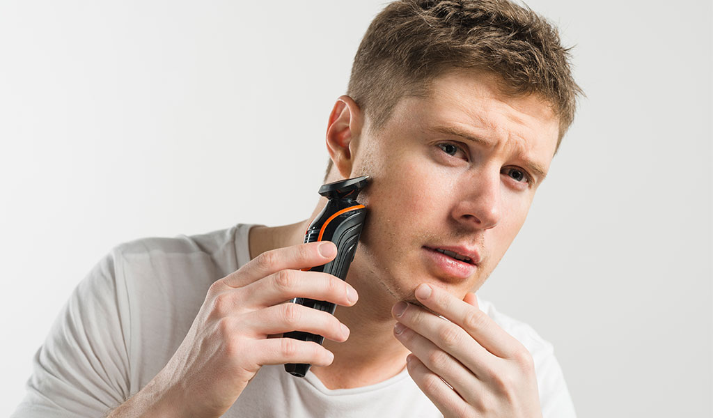 Cut or Shave in a Well-Lit Area