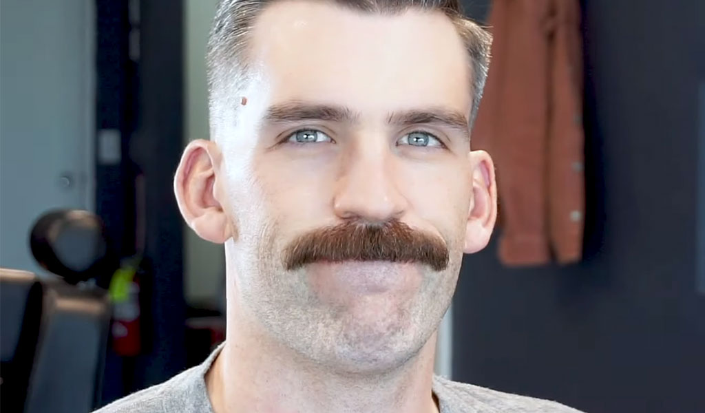 How to create a Dallas mustache