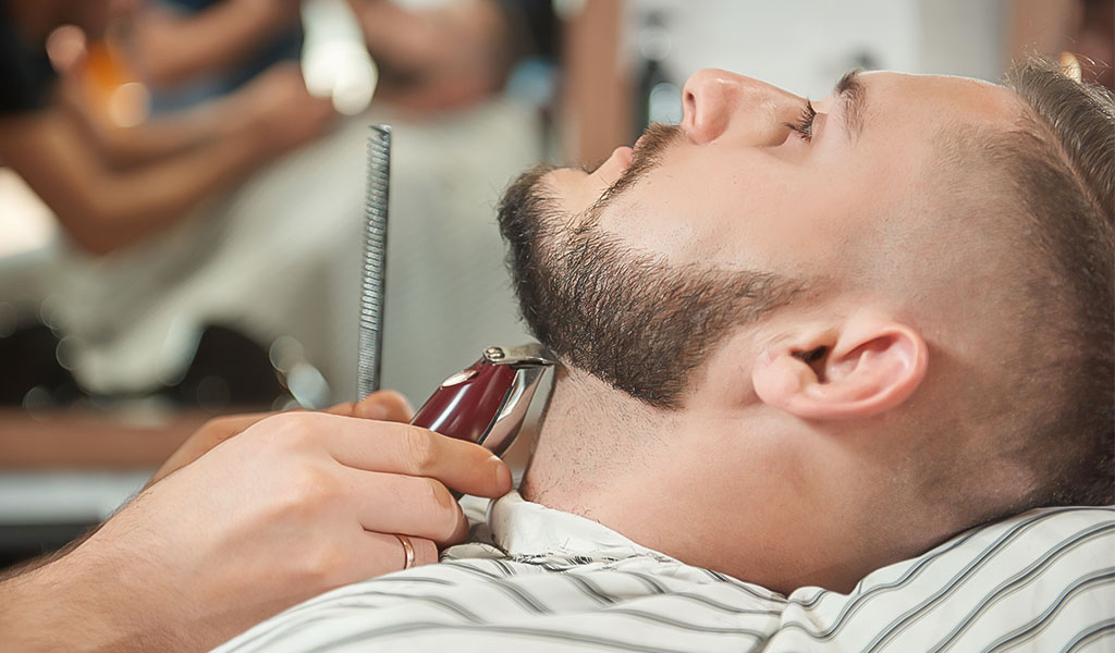 How to trim a perfect beard neckline