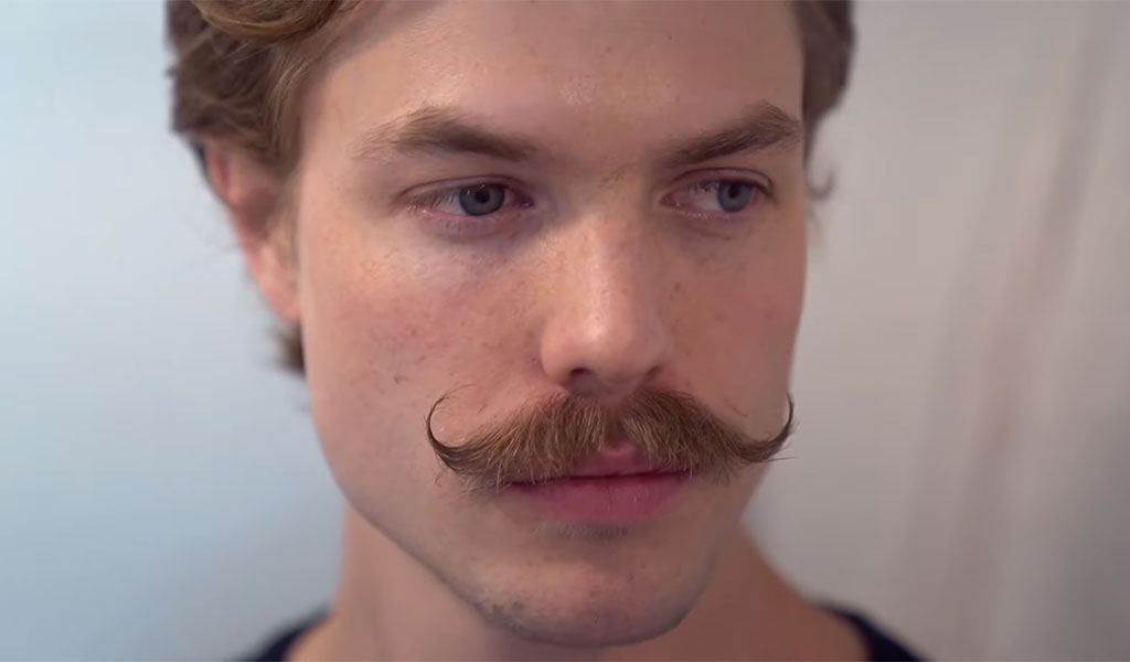 Perfect Face Type for Handlebar Mustache