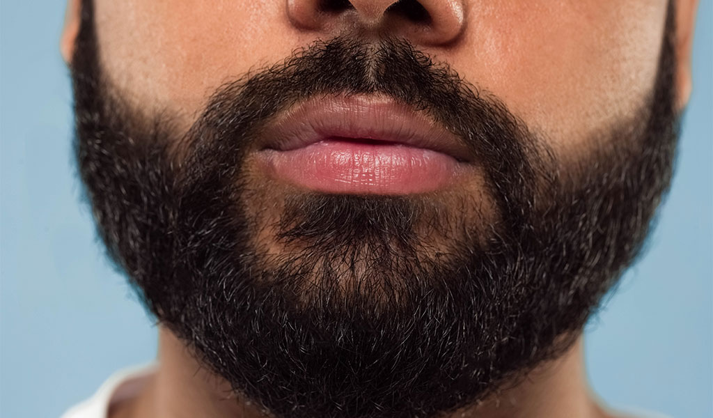 Start with Clean, Healthy Facial Hair