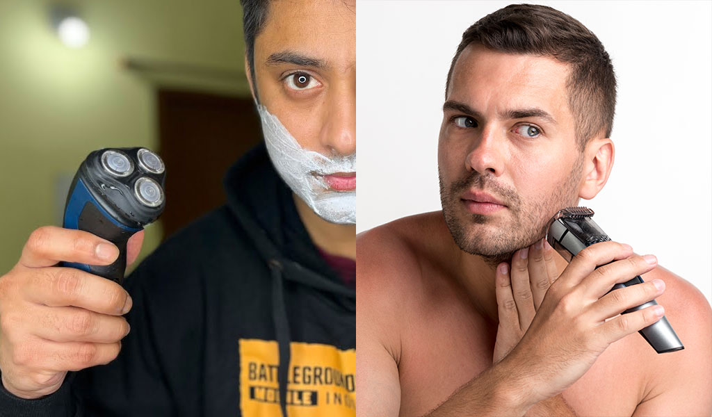 wet shave vs dry shave