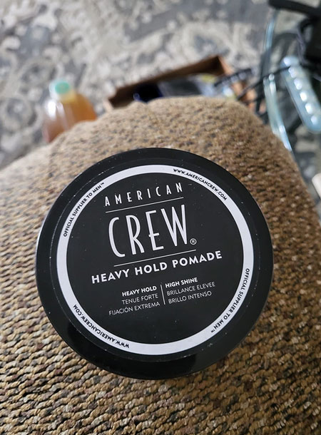 American Crew Mens Hair Pomade (Heavy Hold & High Shine)