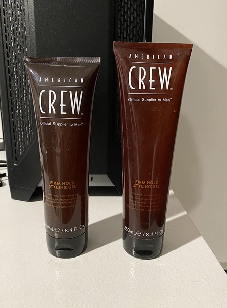 American Crew Men’s Hair Styling Gel, Firm Hold, Non-Flaking, 8.4 fl oz