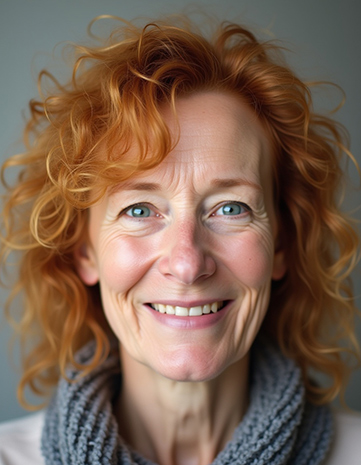 Curly Shag for Older Women
