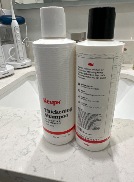 Keeps Hair Regrowth Treatment Shampoo for Men