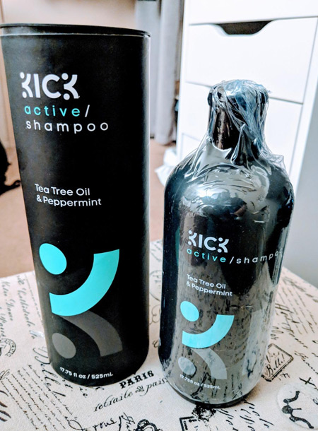 Kick Mens Shampoo – Peppermint & Tea Tree for Oil Control