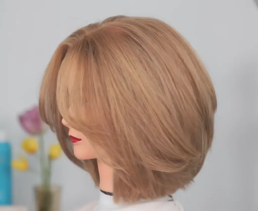 Layered Bob with Soft Feathered Tips
