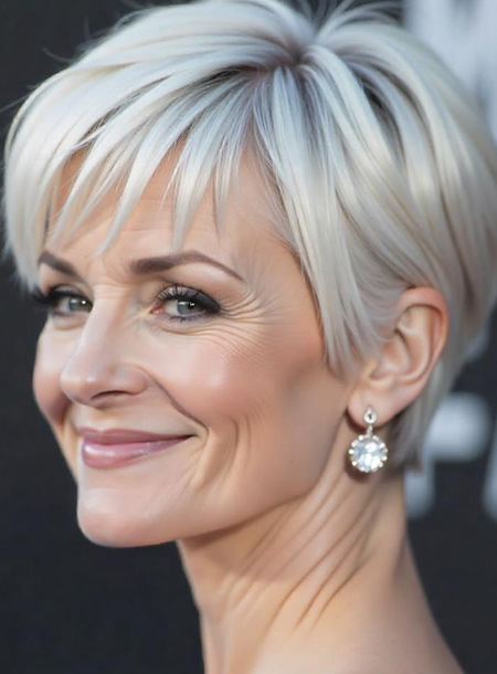Layered Silver Pixie