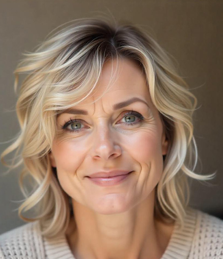 Short Shag Hairstyle