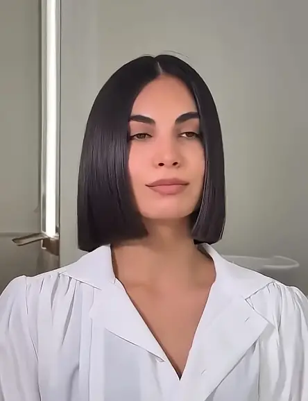 Sleek Long Bob Hairstyle