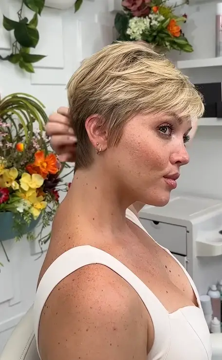 Sleek Tapered Pixie Cut