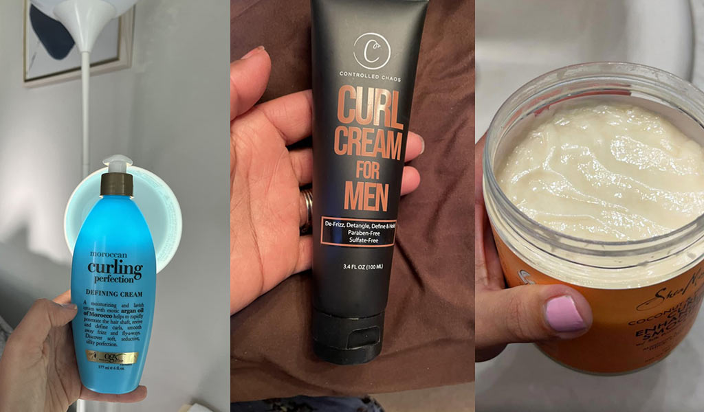 Styling Creams for Curly Hair in Men