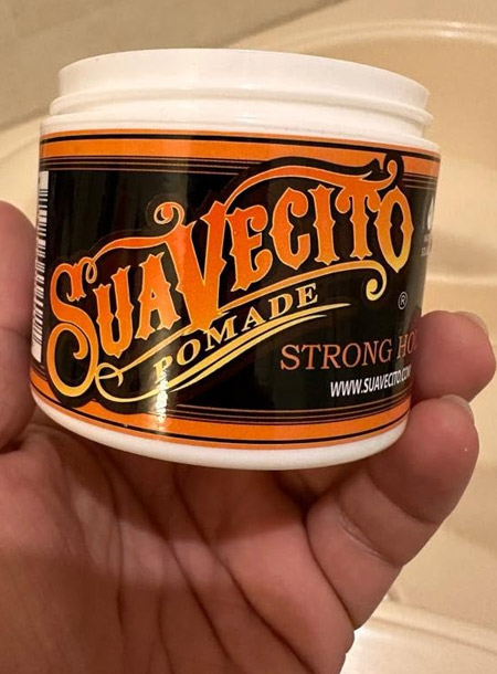 Suavecito Pomade for Men – Medium Hold Shine Water Based Hair Gel