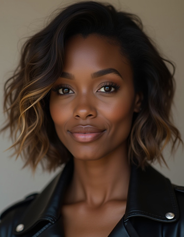 Textured Bob with Soft Highlights