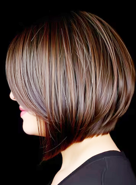 Timeless Chin-Length Bob with Gentle Highlights