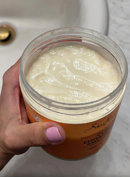 SheaMoisture Curl Enhancing Smoothie Hair Cream for Thick, Curly Hair