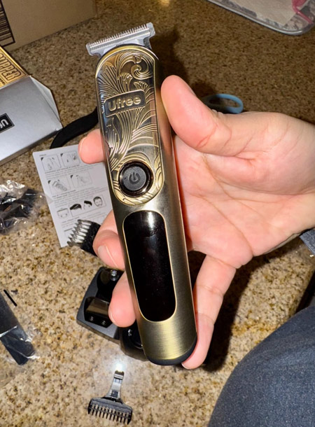 Ufree Beard Trimmer for Men – Waterproof Electric Grooming Kit