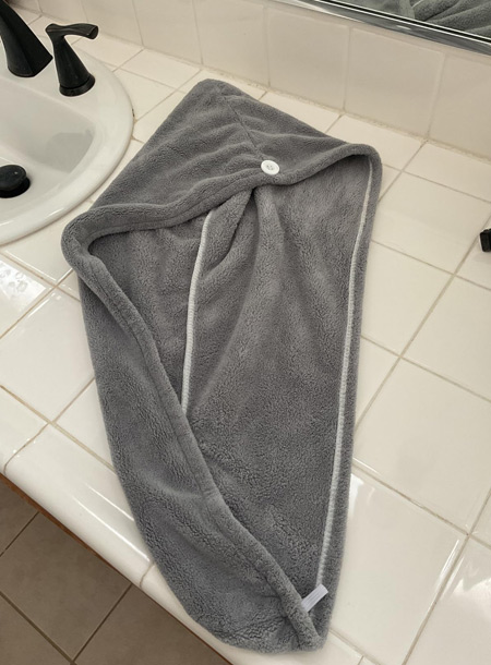 Hicober Microfiber Hair Towel