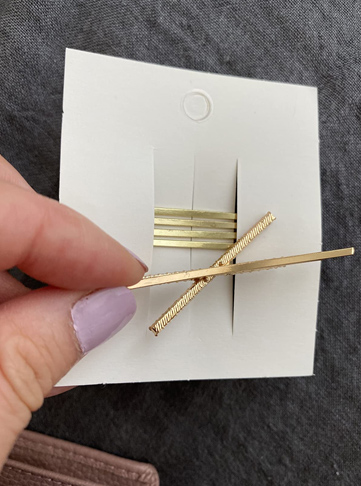 2.4 Inch Rhinestone Hair Clips