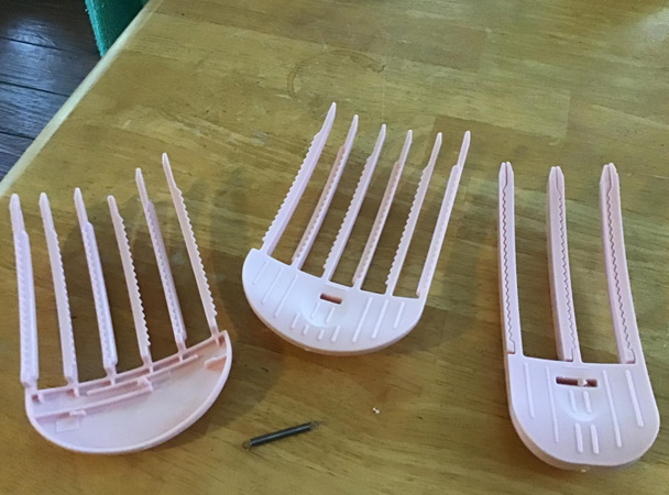 3 Pack Volume Hair Clips for Curly Hair