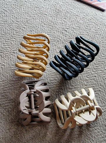 4 Pcs Octopus Hair Claw Clips for Women