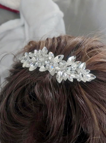 4 Pcs Rhinestone Hair Clips for Women
