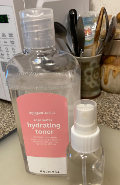 Amazon Basics Rose Water Hydrating Toner