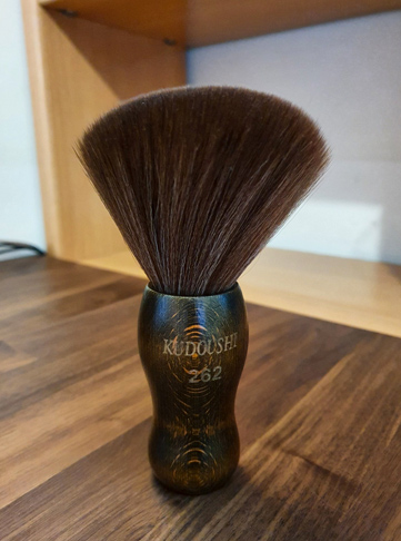 Anself Large Hair Cutting Neck Duster Brush