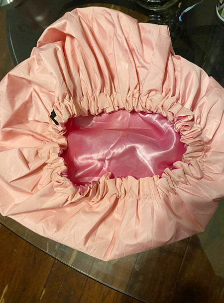 Aquior Adjustable Waterproof Shower Cap for Women