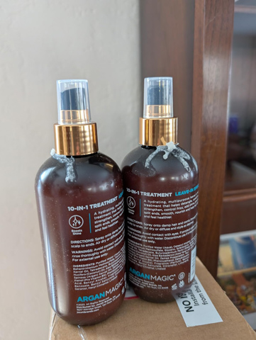 Argan Magic 10 in 1 Hair Treatment & Stylizing Leave in Spray
