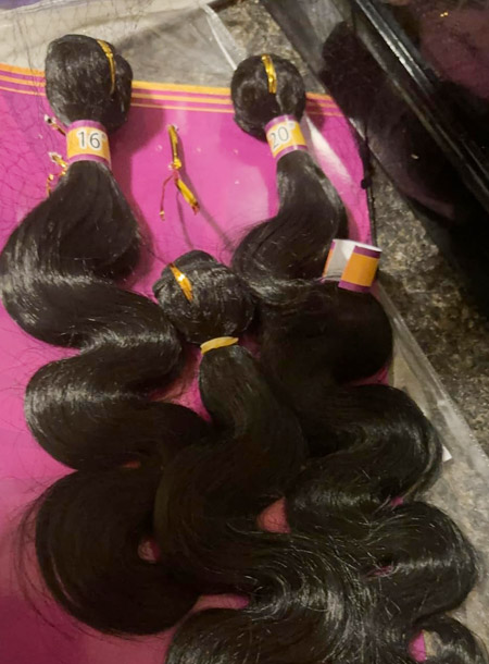 Body Wave Synthetic Hair Weave 3 Bundles