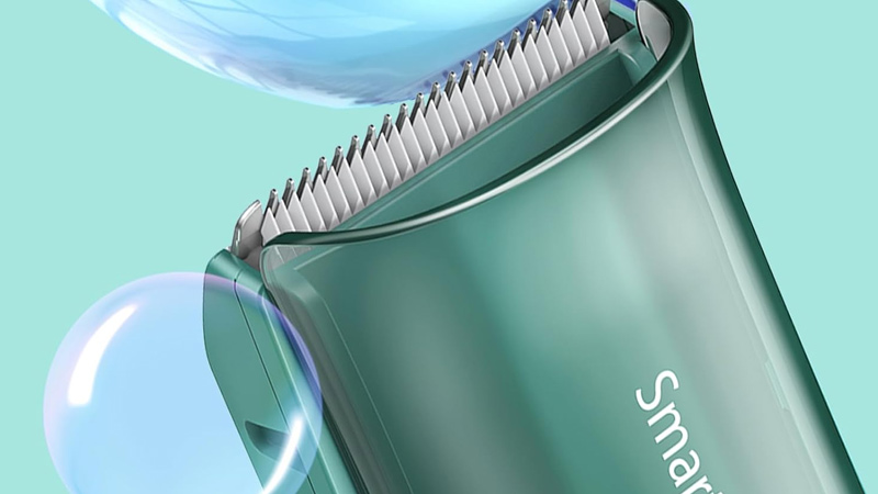 Bufccy Baby Hair Clippers, Low Noise Electric Vacuum Hair Cutting Kit