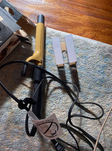 CHI Ceramic Curling Iron for Smooth & Shiny Curls