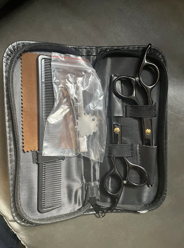 CIICII Hair Cutting Scissors Shears Kit for Hairdressing
