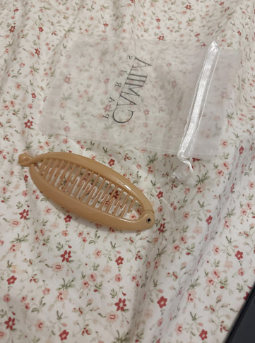 Camila Paris NV135 French Large Banana Clip Hair Comb for Thick Hair