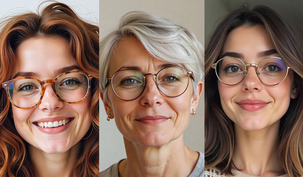 Chic Haircuts with Glasses