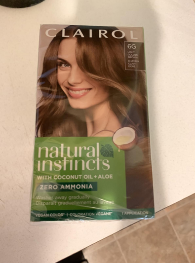 Clairol Nice’n Easy Permanent Hair Dye, 5G Medium Golden Brown