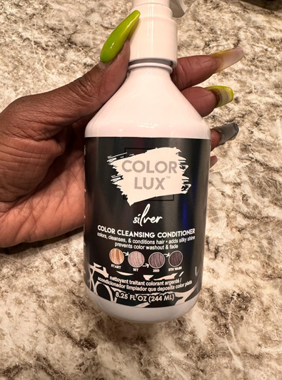 Color Cleansing Conditioner, Silver, 3-in-1 Formula