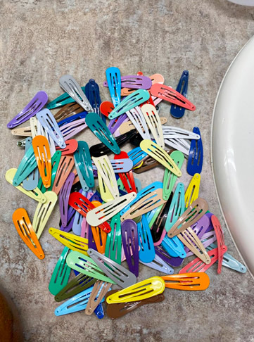 Colorful Snap Hair Clips for Girls
