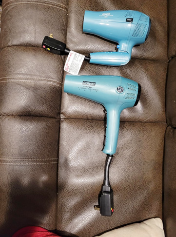 Conair Travel Hair Dryer with Folding Handle