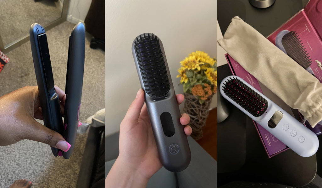 Cordless Hair Straighteners for Smooth, Frizz-Free Hair