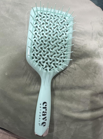 Crave Naturals FLEX DMC Detangling Brush for Thick Hair